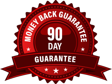 90 Day Money Back Guarantee Badge